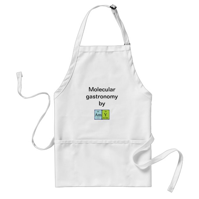 Amy periodic table name apron (Front)