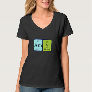 Amy periodic table name shirt