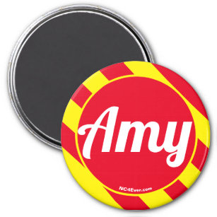 Amy Red/Yellow Magnet