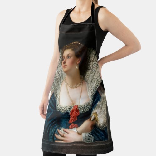 Amy Robsart by William Frederick Yeames Apron