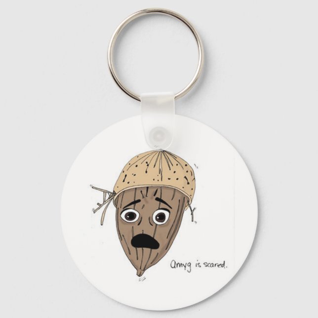Amygdala Keychain (Front)