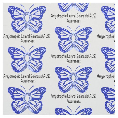Amyotrophic Lateral Sclerosis ALS Fabric