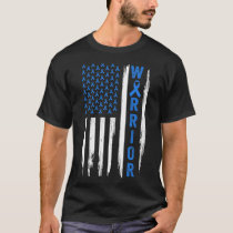 Amyotrophic Lateral Sclerosis ALS Warrior American T-Shirt