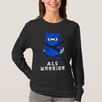 Amyotrophic lateral sclerosis Blue Ribbon Als Warr T-Shirt