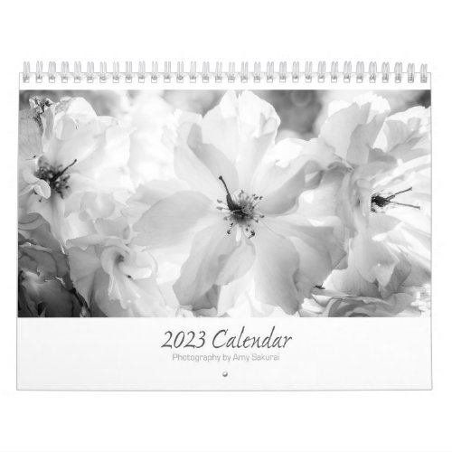Amys 2023 Monochrome Calendar