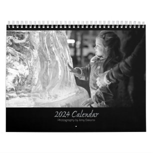 Amy's 2024 Monochrome Calendar