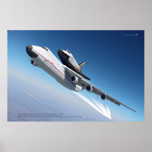 An-225 Mriya & Buran: Space Legends Poster