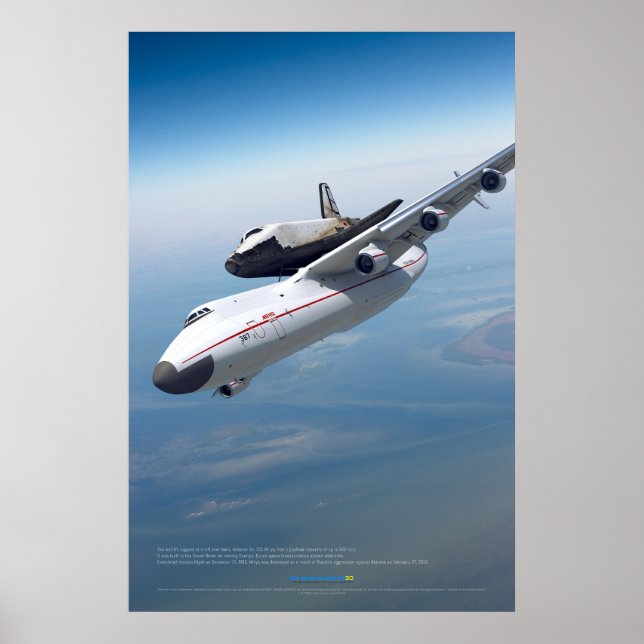 An-225 Mriya: Sky Giant and Buran Poster (Front)