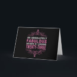 An Absolutely Fabulous Woman Is Turning Thirty-One Holiday Card<br><div class="desc">An Absolutely Fabulous Woman Is Turning Thirty-One</div>