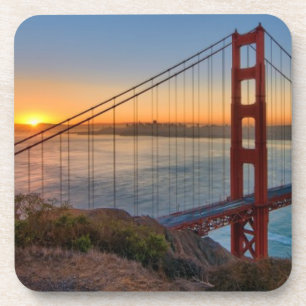 An absolutely stunning sunrise beverage coaster
