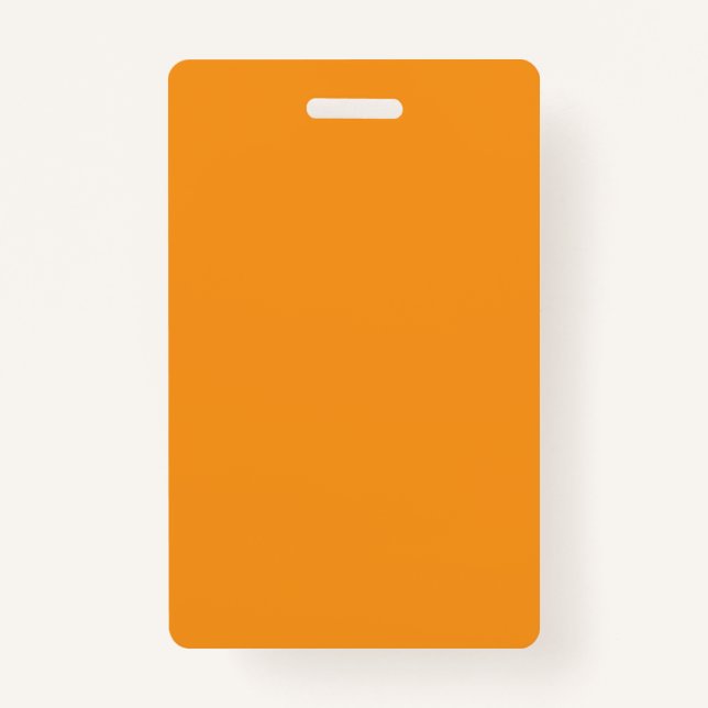 An abstract blend of vibrant orange, red, and yell badge (Front)