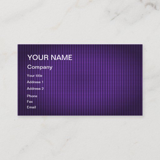 Customizable An abstract business card for you to customize