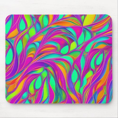 An Abstract Composition Mouse Pad