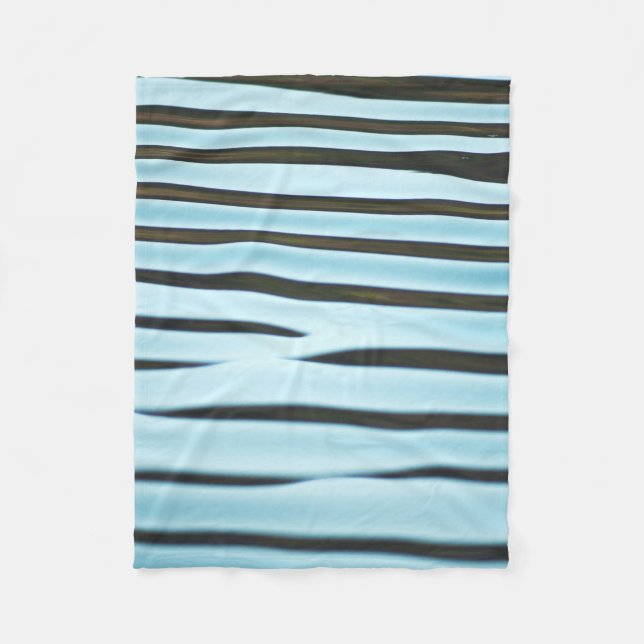 An abstract wave ripple background made from water fleece blanket (Front)