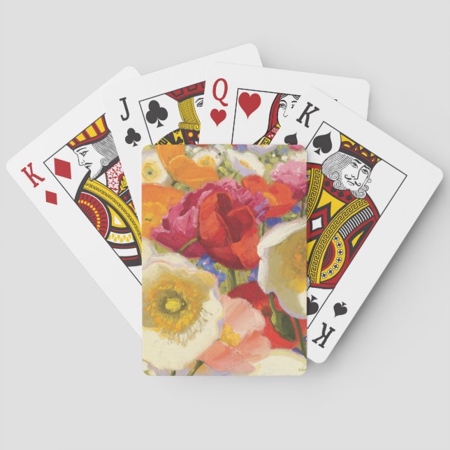 An Abundance of Flowers Poker Cards (Back)