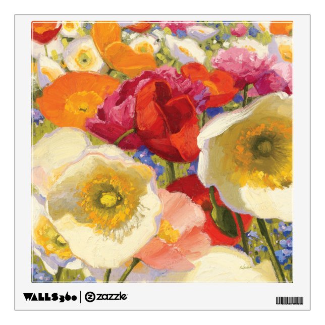 An Abundance of Flowers Wall Decal (Front)