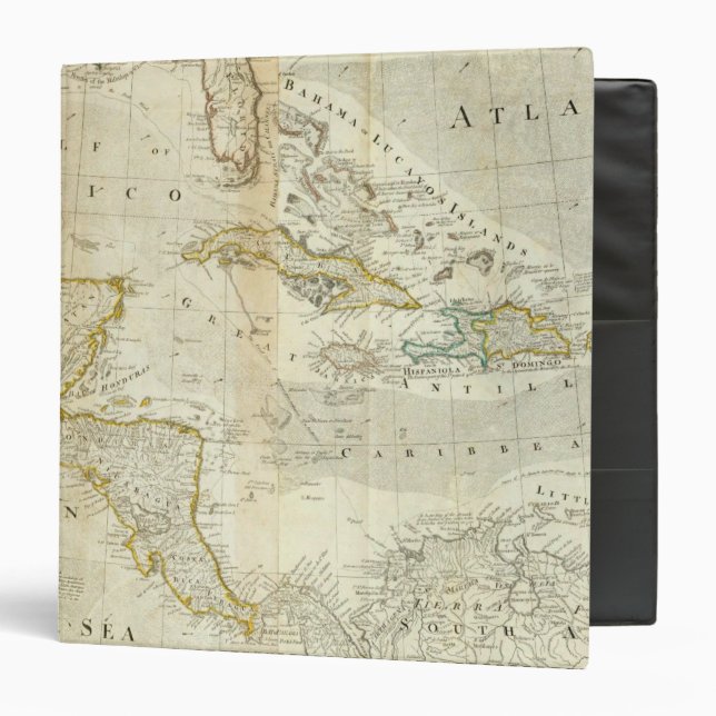 An Accurate Map Of North America Southern section Binder (Front/Inside)