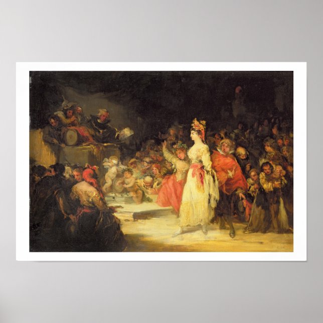An Actress before the Inquisition (see also 58999) Poster (Front)