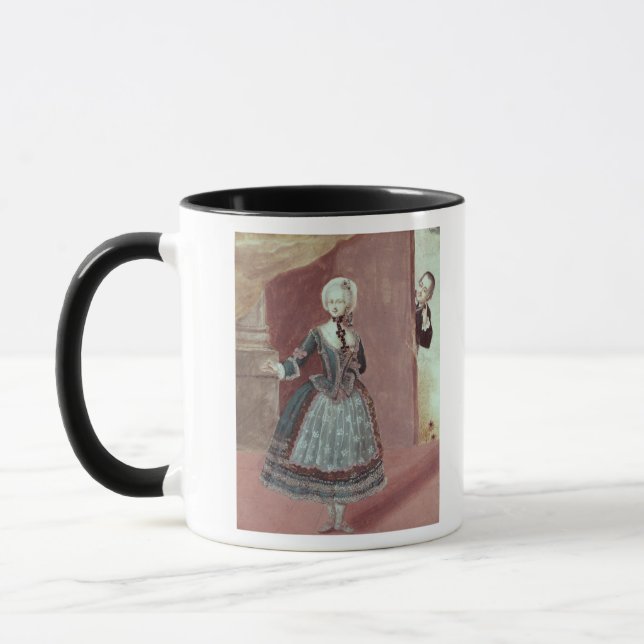 An Actress in the Role of Rosine Mug (Left)