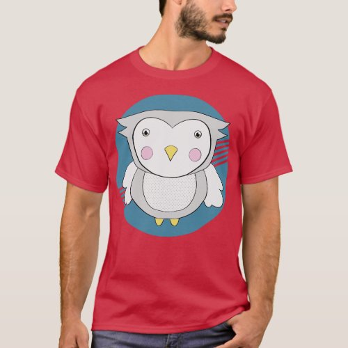 An adorable owl T_Shirt