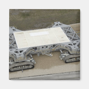 An aerial view of the crawler-transporter magnet