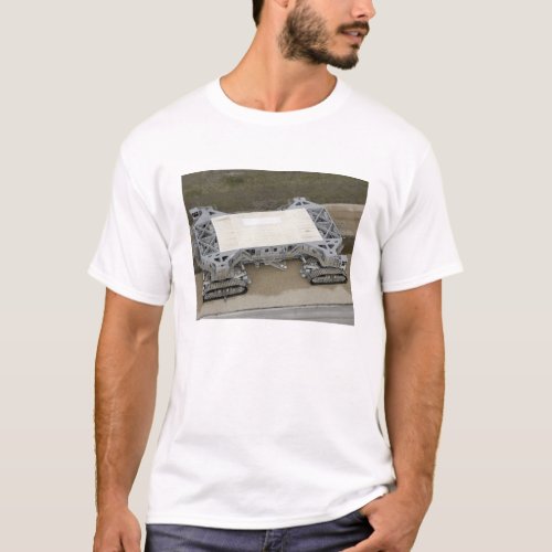 An aerial view of the crawler_transporter T_Shirt