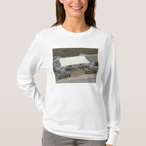 An aerial view of the crawler_transporter T_Shirt