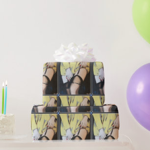 'An Afternoon Affair' Painting on a Wrapping Paper