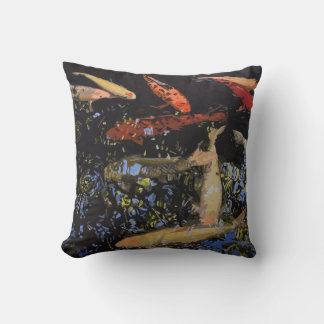 An Afternoon at the Gardens Throw Pillow