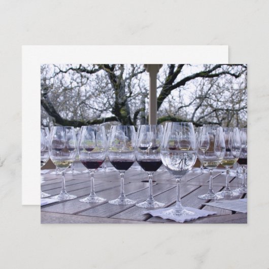 "An afternoon at the Winery" (Front/Back)