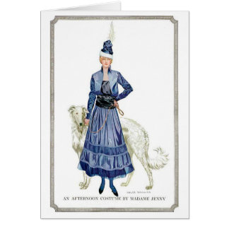 An Afternoon Costume Cards