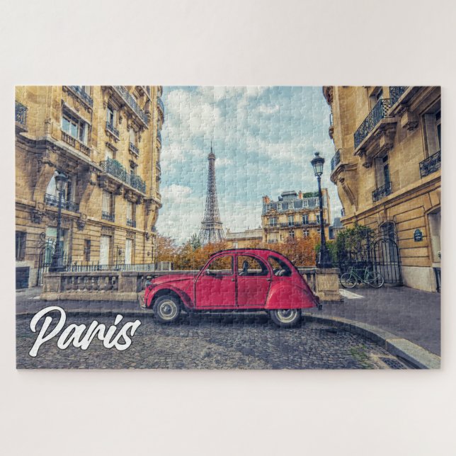 An Afternoon In Paris, France Jigsaw Puzzle (Horizontal)