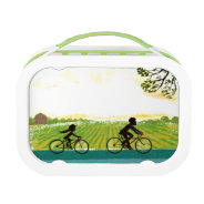 An Afternoon Ride Lunch Box at Zazzle