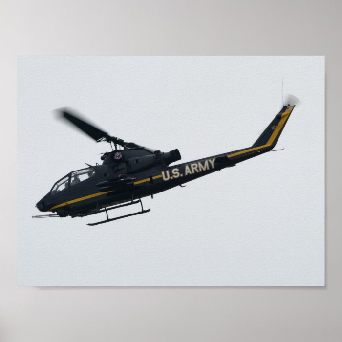 An AH 1 Cobra Gunship in S.C. Print