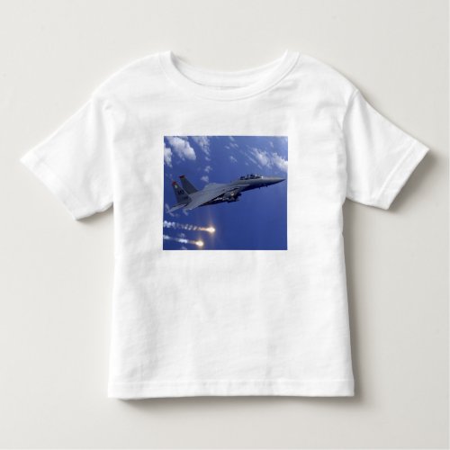 An Air Force F_15E Strike Eagle Toddler T_shirt