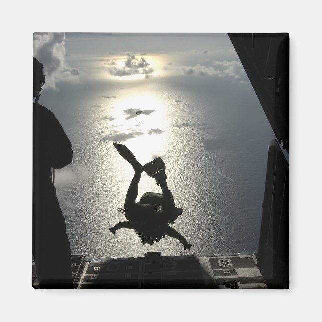 An Air Force pararescueman Magnet (Front)