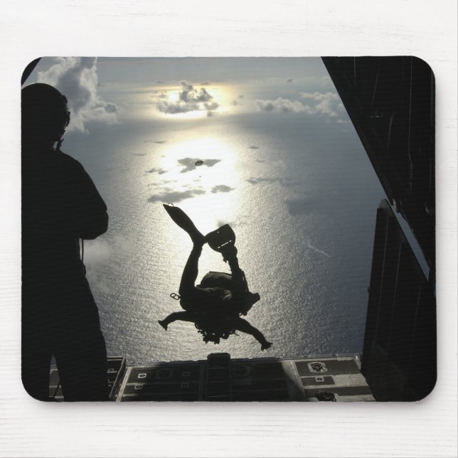 An Air Force pararescueman Mouse Pad (Front)