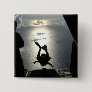 An Air Force pararescueman Pinback Button