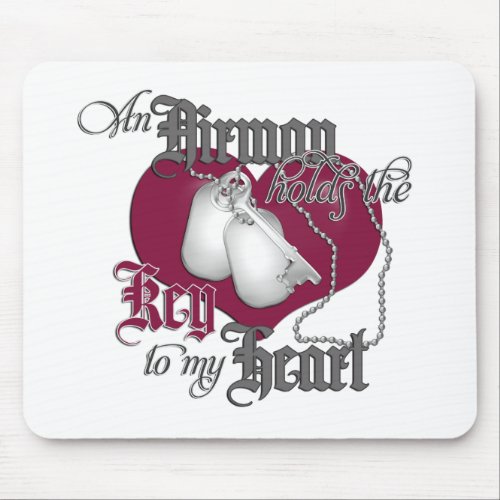An Airman holds the Key to my Heart Mouse Pad