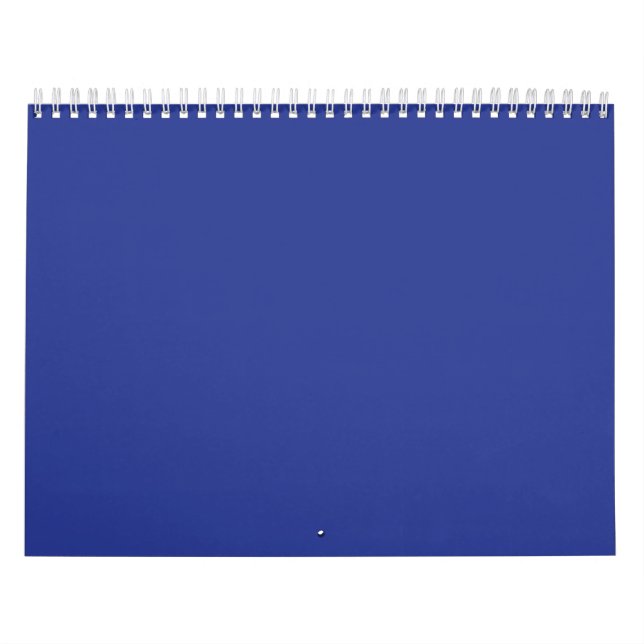 an airplane flying in the sky calendar (Cover)