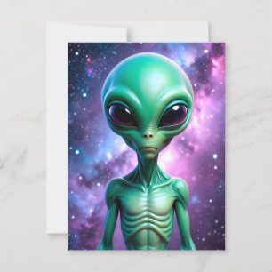 An alien postcard
