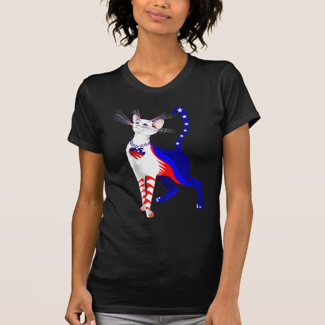 An All American Cat Shirt (Front)
