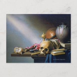 An Allegory of the Vanities of Human Life Postcard