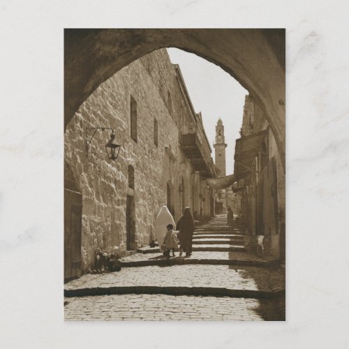 An alley in Jerusalem Postcard