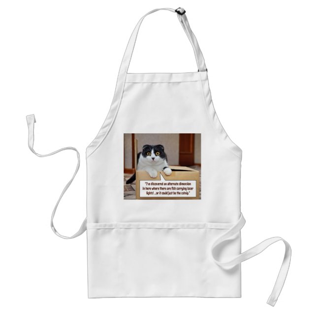 An alternate dimension adult apron (Front)
