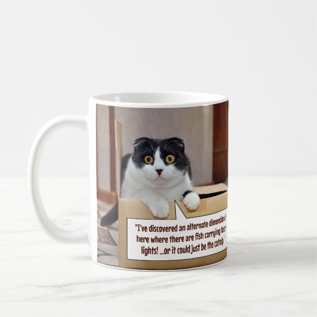 An alternate dimension coffee mug (Left)