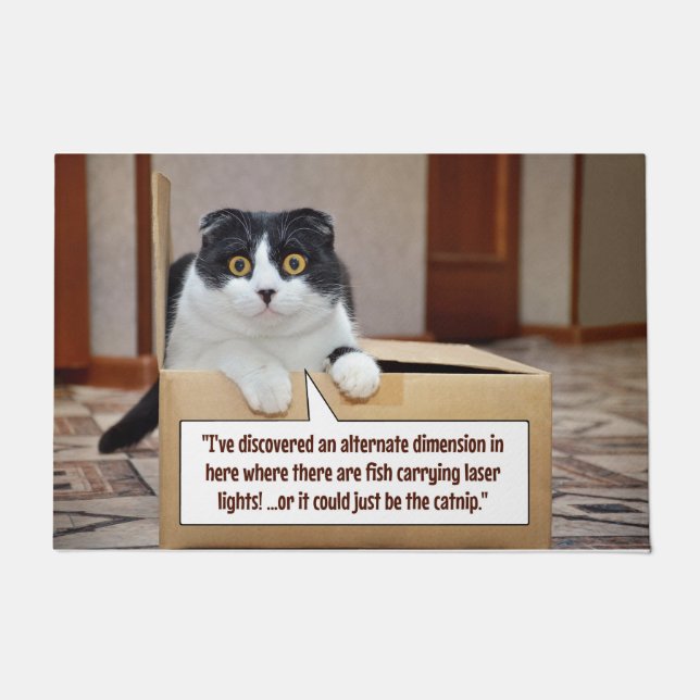 An alternate dimension doormat (Front)