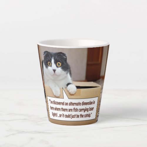 An alternate dimension Latte Mug