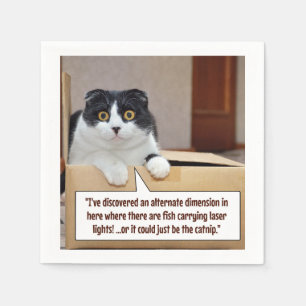 An alternate dimension napkins