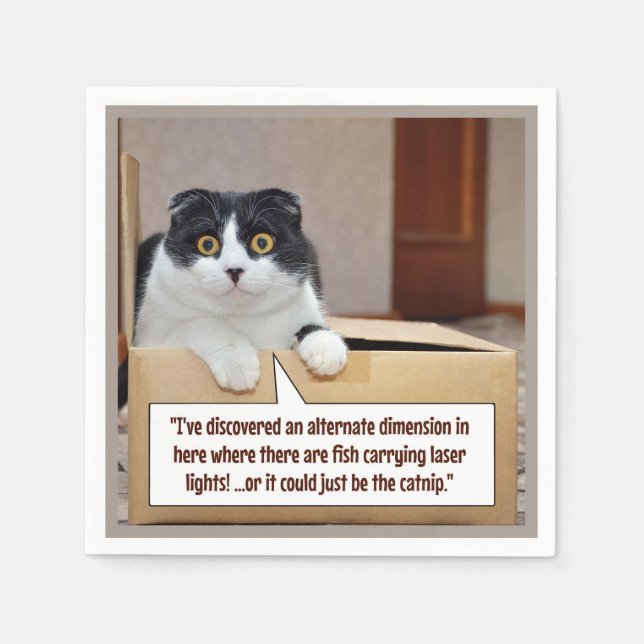 An alternate dimension napkins (Front)